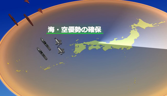 島嶼への侵攻