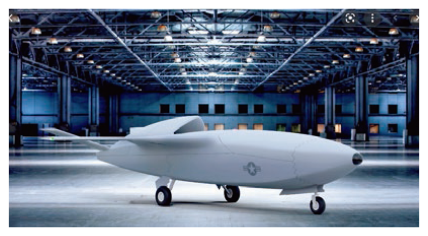 アメリカが開発中のAI無人機スカイボーグ【米空軍】