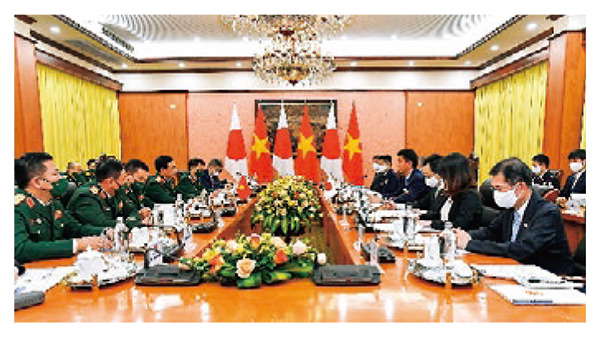 防衛大臣とベトナム国防大臣の会談