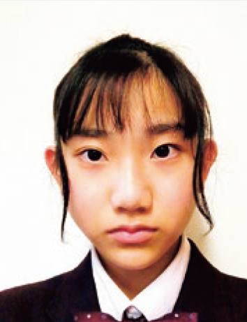 山本 美結さん（中学1年生）