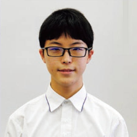 谷風 輝さん（中学3年生）