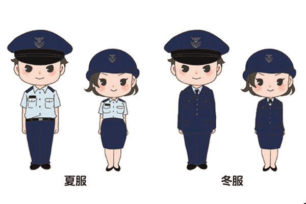 航空自衛隊の服装イメージ