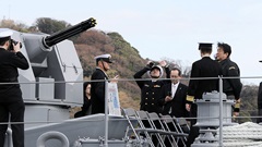 海上自衛隊横須賀基地視察