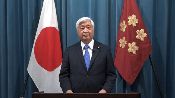 令和７年　中谷防衛大臣　年頭の辞の画像