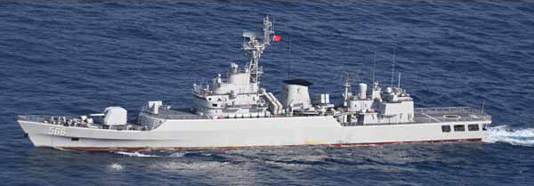 防衛省・自衛隊：中国海軍艦艇の動向について
