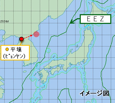 北朝鮮のミサイル等関連情報（続報）　イメージ図