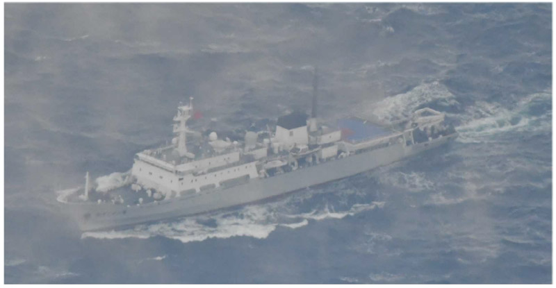 中国海軍艦艇の動向について