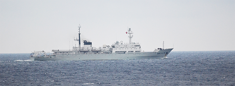 中国海軍艦艇の動向について（艦艇画像）