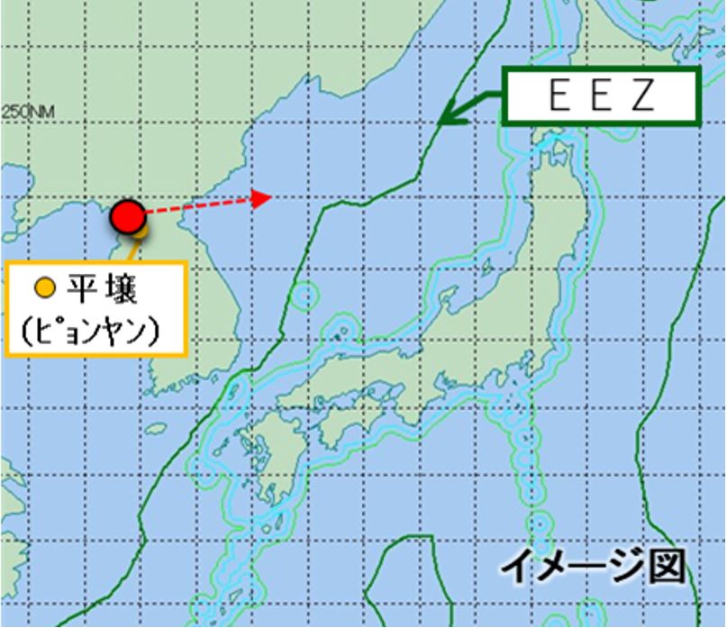 北朝鮮のミサイル等関連情報（続報）　イメージ図