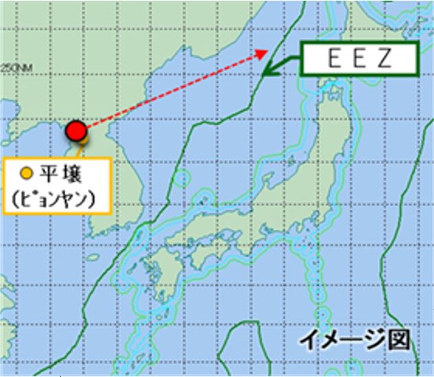 北朝鮮のミサイル等関連情報（続報）　イメージ図