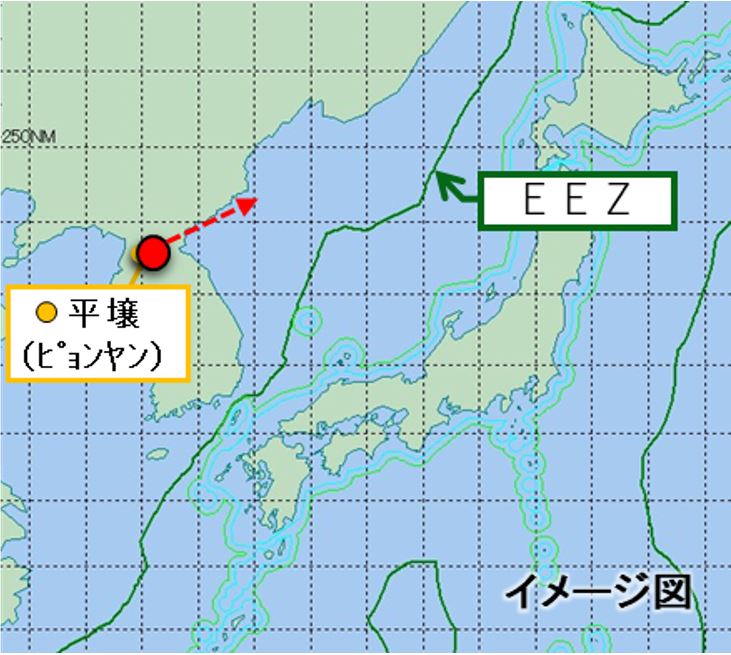 北朝鮮のミサイル等関連情報（続報）　イメージ図