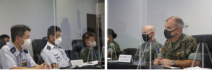 F-35B取得に関する米海兵隊との会議