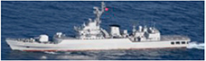 2022年7月4日に尖閣諸島の接続水域に入域した中国海軍艦艇ジャンウェイII級フリゲート