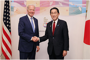 日米首脳会談（2023年5月）【首相官邸HP】