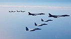 米空軍戦略爆撃機等との共同訓練（2023年3月）