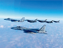 米空軍機との日米共同訓練（2023年2月）