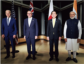 日米豪印首脳会合(2023年5月)【首相官邸HP】