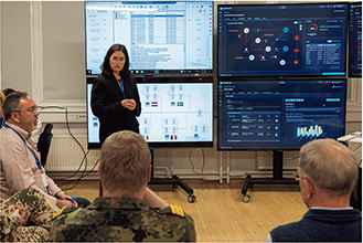 NATO主催のサイバー演習「サイバー・コアリション2023」の様子【NATO HP】