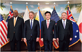 日米豪比防衛相会談(2024年5月)