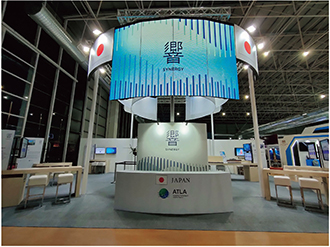 LIMA 2023におけるブースの様子