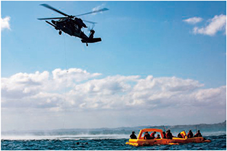 米空軍との共同訓練(RESCUE FLAG OKINAWA)(2025年1月)