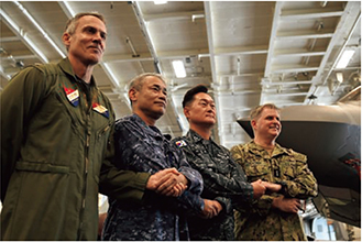 日米韓共同訓練「フリーダム・エッジ」(2024年6月)