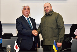 日ウクライナ防衛相会談(2024年10月)