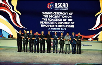 東ティモールがASEANに正式加盟【ASEAN】