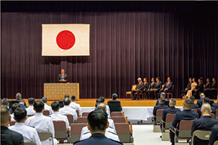 自衛隊指揮官幹部会同の様子