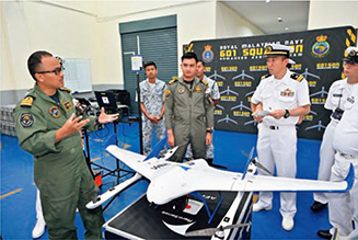 OSAでマレーシアに供与された警戒監視用ドローン(2025年9月)