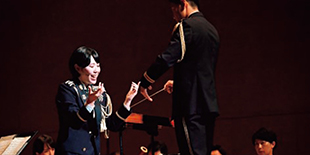 令和7年度西部方面音楽隊巡回演奏会(大分)での様子