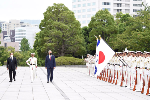 日イスラエル防衛相会談