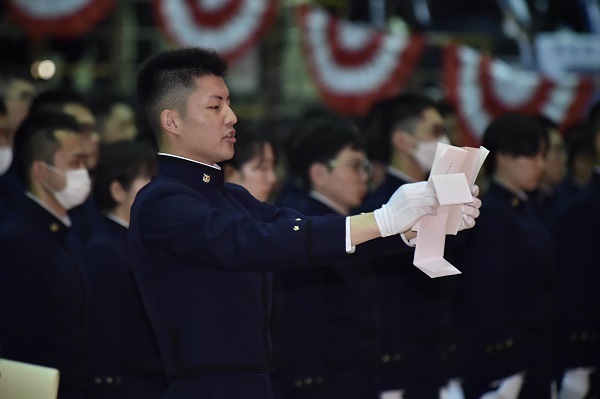 防衛大学校卒業式への出席