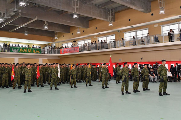 陸上自衛隊石垣駐屯地開設記念行事への出席