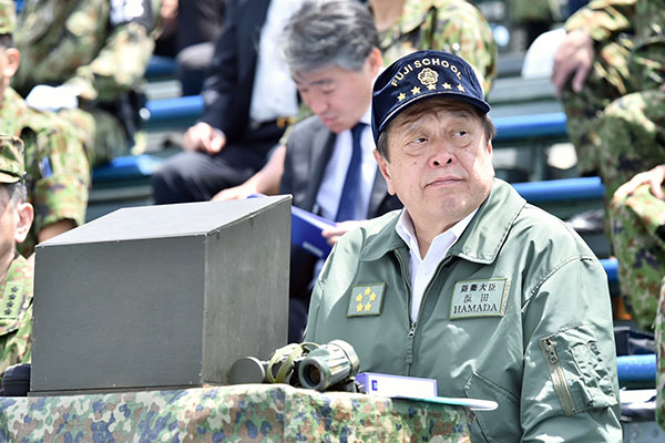 令和５年度陸上自衛隊富士総合火力演習の視察