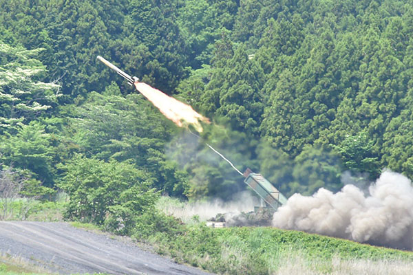令和５年度陸上自衛隊富士総合火力演習の視察