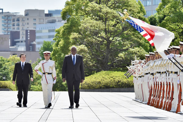 オースティン米国防長官の訪日