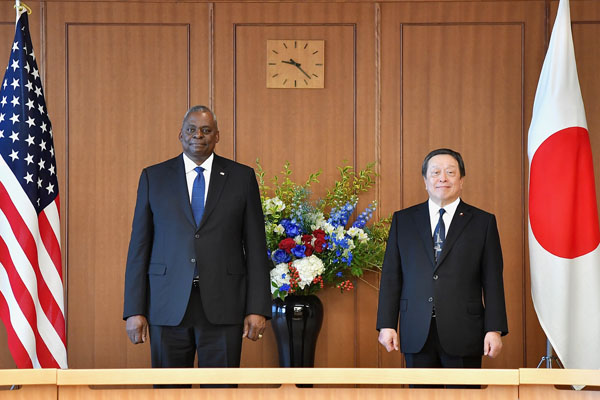 オースティン米国防長官の訪日