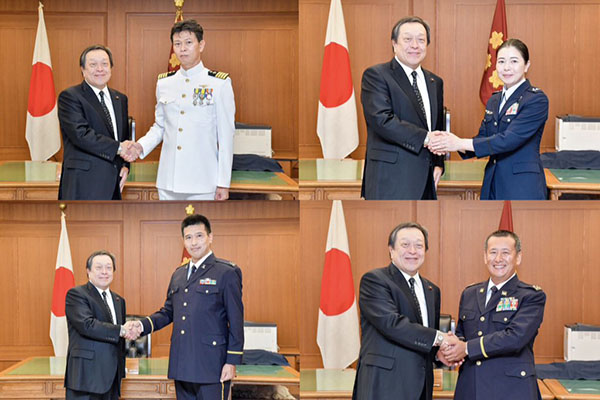 防衛駐在官による出国報告