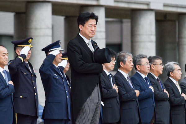 木原防衛大臣着任式