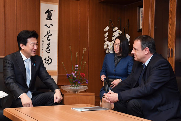 セトン駐日フランス大使による木原防衛大臣表敬