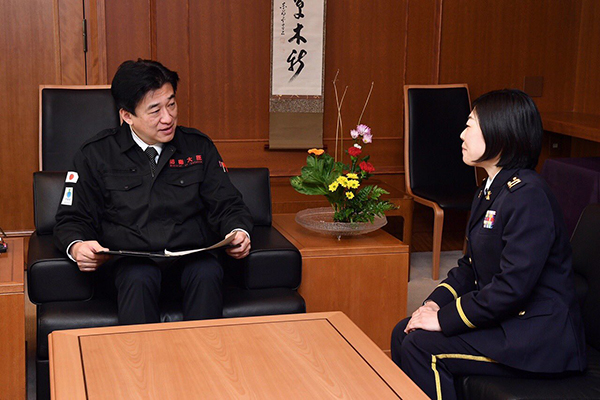 NATO本部派遣隊員による帰国報告