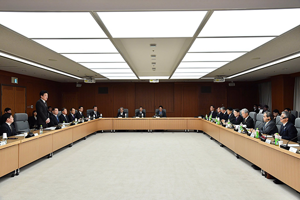 防衛力の抜本的強化に関する有識者会議への出席