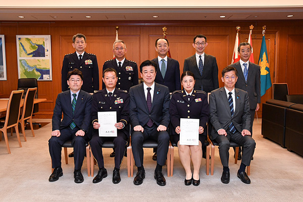 辞令交付