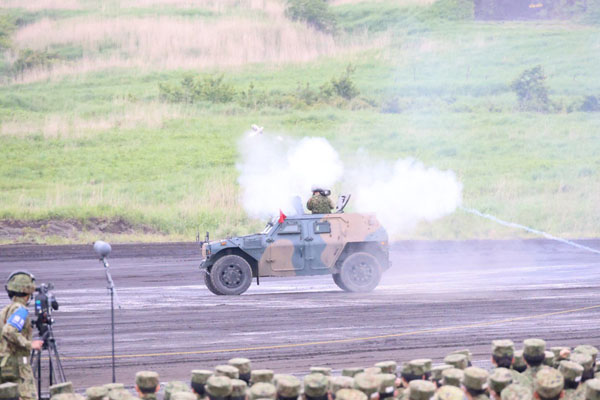令和６年度陸上自衛隊富士総合火力演習の視察