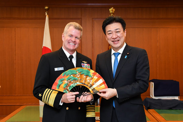 パパロ米インド太平洋軍司令官の木原防衛大臣表敬