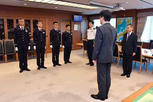 多国籍部隊・監視団(MFO)派遣自衛官による帰国報告等