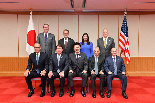 ハガティ米国上院議員一行による木原防衛大臣表敬