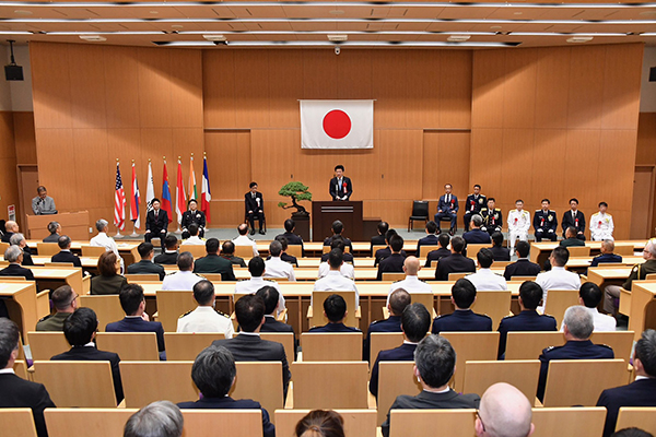 防衛研究所 第１期安全保障戦略課程入所式への出席