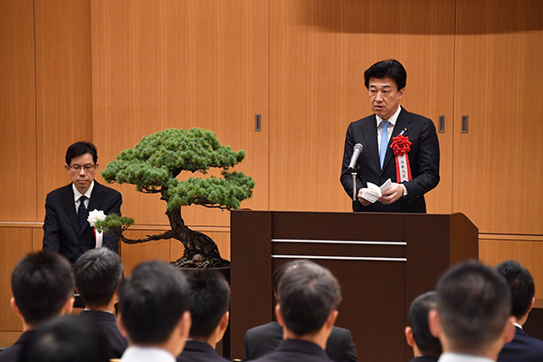 防衛研究所 第１期安全保障戦略課程入所式への出席